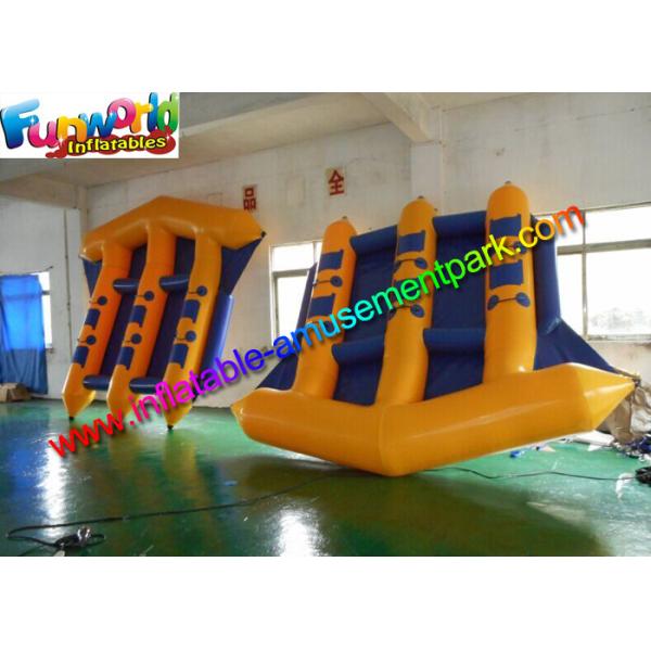 Buy Commercial Inflatable Flyfish , Inflatable Water Fly Fishing Toys for 6 Person Use at wholesale prices