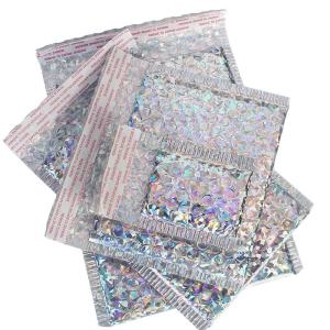 Customizable compostable padded wrap envelopes packaging yellow eco friendly