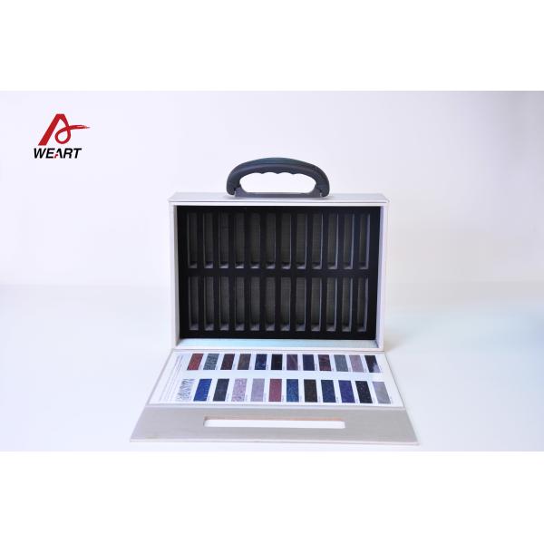 Luxury Portable Recycled Paper Gift Box Cardboard Cosmetics Box With Plastic Handle