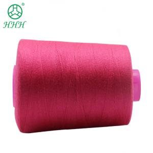 Durable High Strength 100% Crochet Polyester Cotton Cone Stitching Yarn Sewing