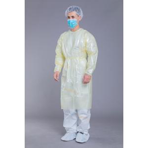 Bacterial Resistant 20gsm PP 17gsm PE Disposable Isolation Gowns