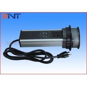 US Standard Kitchen Pop Up Electrical Outlet Rated Voltage 110V - 240V AC