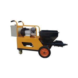 Easy operation single phase cement mortar sprayer in India for wall plastering