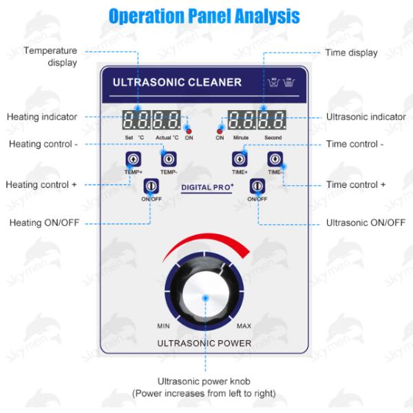 96 Liters 28/40 KHz Ultrasonic Cleaning Machine For Auto Parts