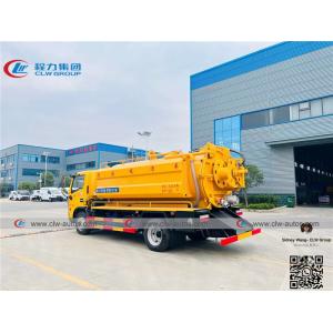 LHD Dongfeng Duolicar 8cbm Vacuum Suction Truck