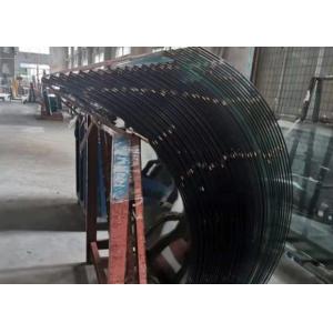 3mm Hot Bent Strengthed Fully Tempered Glass Panels Safety Edge