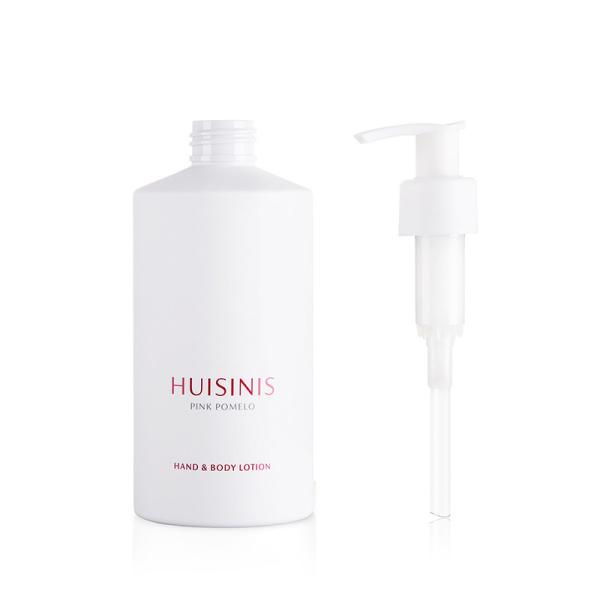 Buy 300ml White Shampoo Bottle Matte Finish With Left And Right Lock Pump at wholesale prices