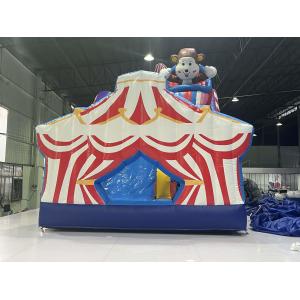 Tarpaulin Combo Jumping Castle Inflatable Jump House With Slide