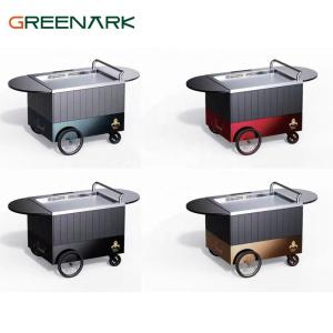 5KW Mobile Teppanyaki Grill 220V/380V for Restaurants 1640x910mm