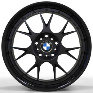 PCD 5-108 Two Piece Forged Wheels ET10 Matte Black Rims 20 Inch