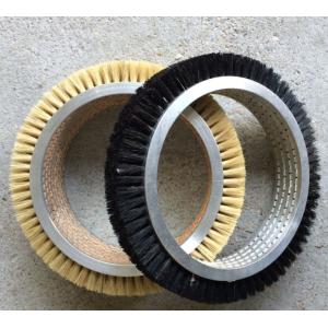 China OD250 20mm Aluminum Alloy Bristle Antistatic Polishing Brush on sale