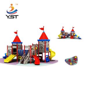 China LLDPE Combined Amusement Kids Playground Slide Antistatic Environmental Friendly on sale