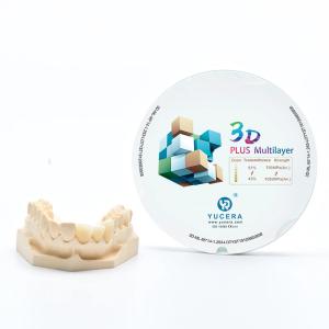 98mm 3D Plus Multilayer Dental Zirconia Blocks YUCERA the Best Dental Zirconia