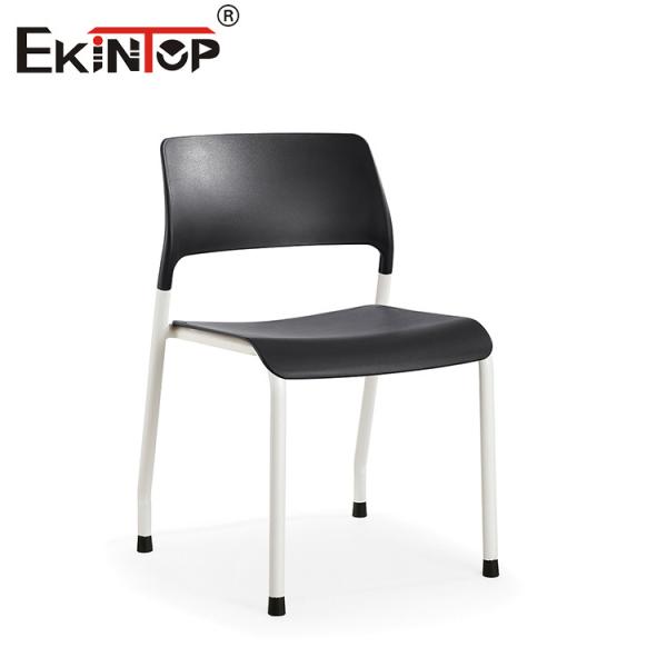 Budget - Friendly Black Training Chair With Powder Coating Frame