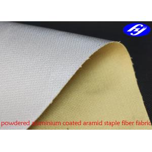Powdered Aluminium Coated Aramid Fiber Fabric For Thermal Insulation