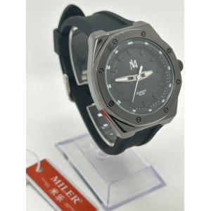 Luminous Hands Silicon Strap Watch Quartz Movement With 20mm Band