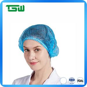 Hospital Single Use 12gsm 14gsm 16gsm Non Woven Surgical Cap