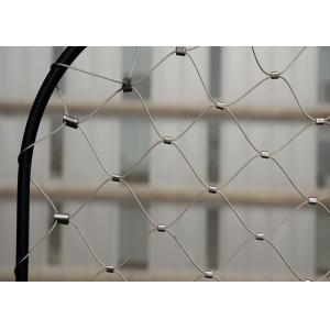 Easily Assembled Cable Wire Mesh Stainless Steel High Strength Webnet