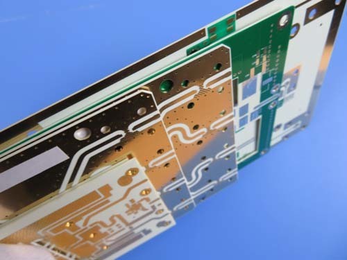 High Frequency PCB Bare Board | 10 mil RO4350B Printed Circuit Board | Immersion
