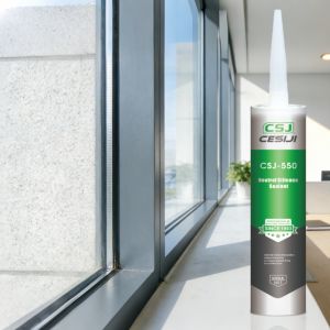 General Purpose Construction Silicone Sealant Aging Resistant 300mL