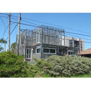 CE Certificate Prefab Steel House , Light Steel Structure House Villa