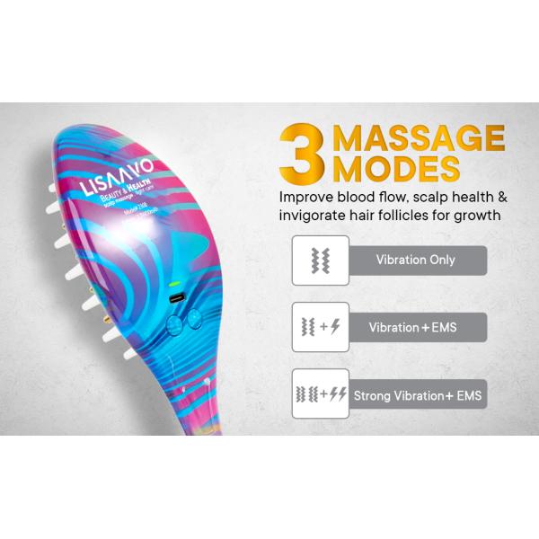 EMS Massage Brush features