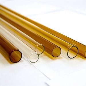 China 5.0 Clear Amber Borosilicate Glass Tube For Pharmaceutical Packing USP Type I on sale