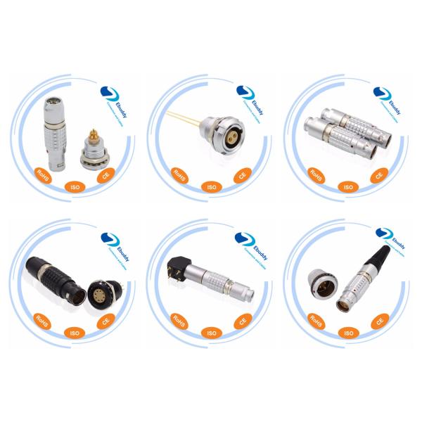 Lemo 2 pin male solder straight Plug Circular push pull connector FGG 0B 302 CLAD52Z