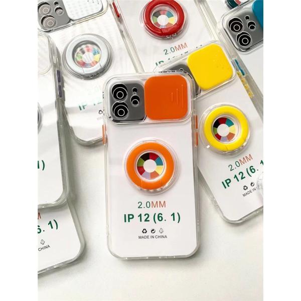 Anti Shock Camera Protection Finger Grip Phone Case For Iphone 11 12 Pro Max