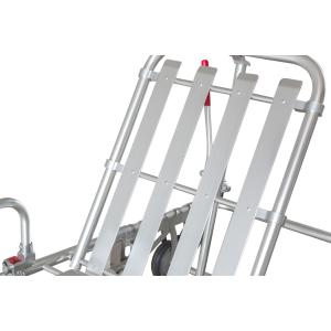 Emergency Medical Loading Folding Ambulance Stretcher With Aluminum Alloy