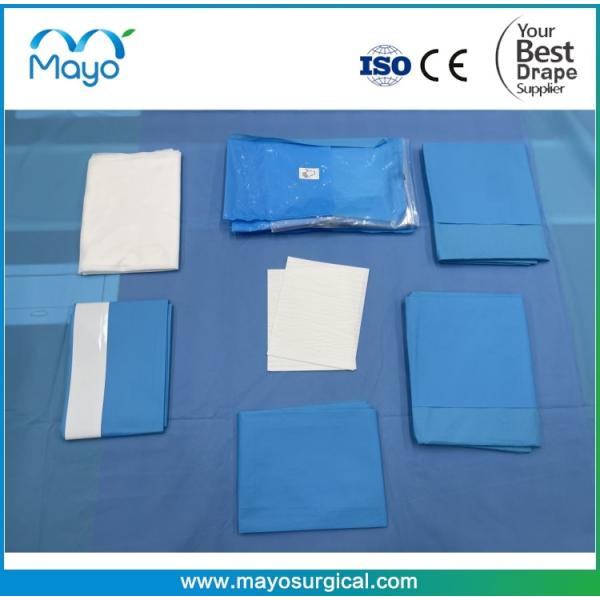 Disposable Nonwoven Surgical Baby Birth Delivery Drape Pack Hospital Medical Consumables