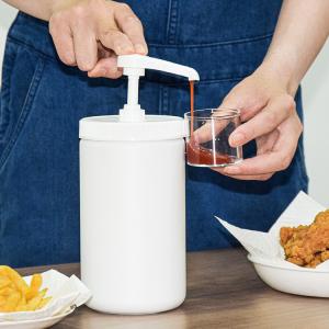 32oz 960ml Syrup Dispenser Bottle Condiment Pump Kit With 5ml 8ml 10ml Output