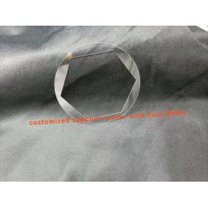 Inner Hexagon Dia 76.2mm Polish Sapphire Optical Windows