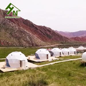 3m Diameter 19sqm Geo Camping Dome Tent For Party Festivals