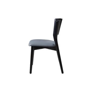 Concise Artificial Gray Upholstered Dining Chairs
