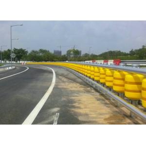 Rotating Guardrail Rolling Guard Barrier , Elastic Roller Barrier System