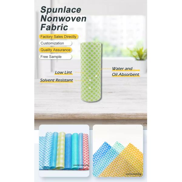 Disposable Kitchen Cloths Nonwoven Rags Reusable Viscose Washable