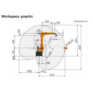 Kuka Robot Programming KR 20 Automatically Stack Goods Industrial Robotic Arm