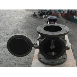Fast clean easy clean rotary valve