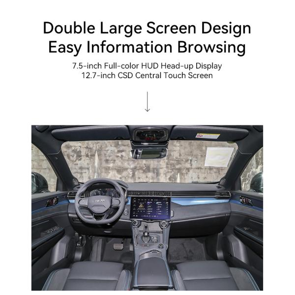 Link Co 01 EMP Hybrid Car Suv Car Prices Electric Vehicles For Adults 4 Wheel Battery Type Ternary Lithium Battery 2023