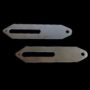 Aluminum Brass Laser Cutting Parts ±0.1mm Tolerance