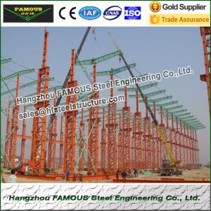 Multi Gable Span Steel Framed Buildings Prefabricated ASTM Standards