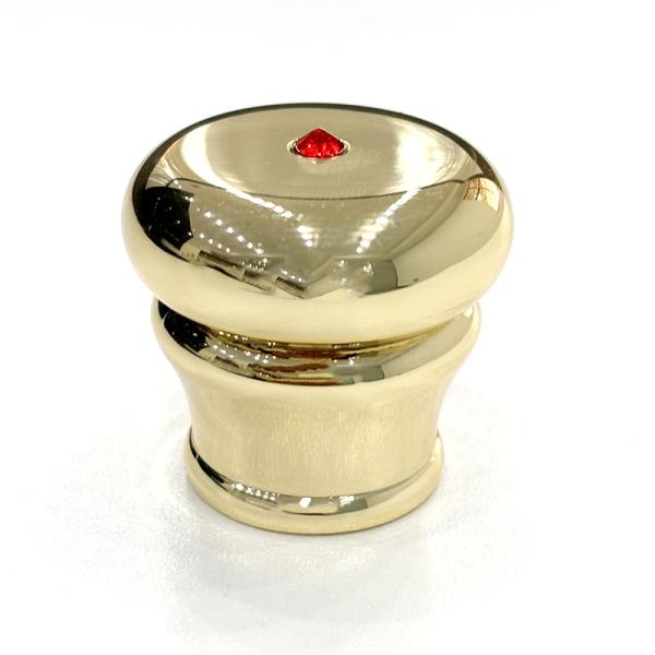 Elegant Zamak Perfume Lid With Glossy Surface Upgrade Your Product