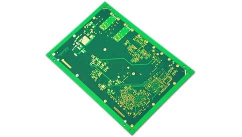 Buy Matt Green Electrical Rigid PCB Board ENIG 2u" 12 Layer 2.2mm at wholesale prices