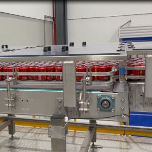 Fully Automatic Robot Can Remover Bottle Depalletizer