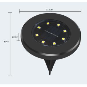 Black 0.5W 2V LED Underground Lights For Garden