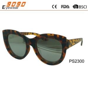 Newest Style 2018 plastic Fashionable Sunglasses ,UV 400 Protection Lens