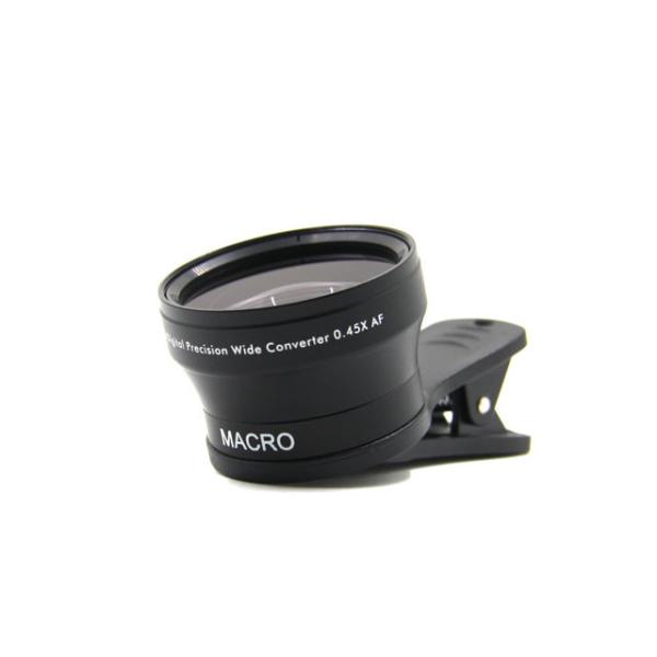 37mm 0.45x Cell Phone Wide Angle Lens Converter Lens Multi Coated Optical Glass