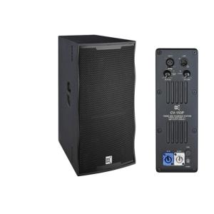 Outdoor 1000 Watt Speaker Professional Loudspeaker System Plywood Cabinet