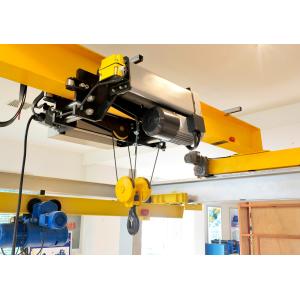 Electric Wire Rope Low Headroom Hoist , 10T 15m Heavy Duty Single Girder Hoist
